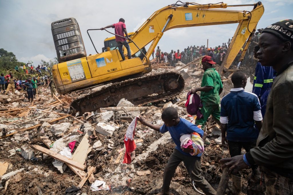 Two Children Among Eight Killed in Uganda Dump Collapse