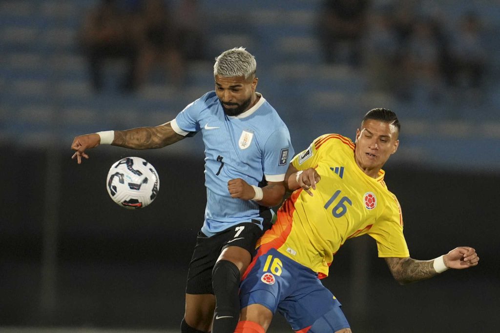 Uruguay Edge Colombia 3-2 with Ugarte’s Stoppage-Time Stunner