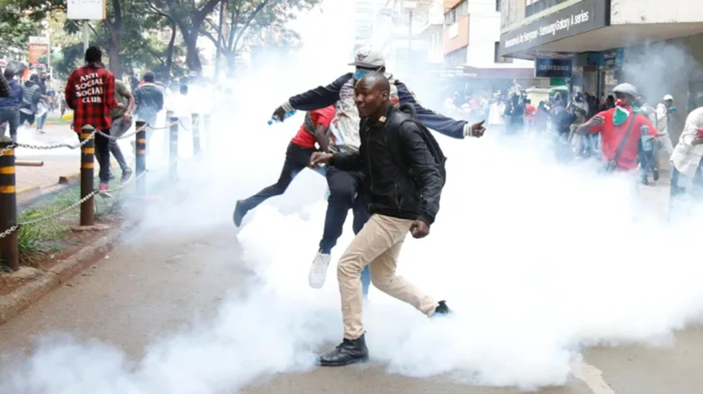 VIDEO: Chaos Erupts in Kenya Over 2024 Finance Bill