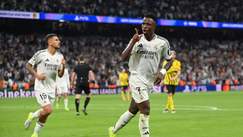 Vinicius Hat-Trick Powers Real Madrid to Comeback Victory Over Dortmund