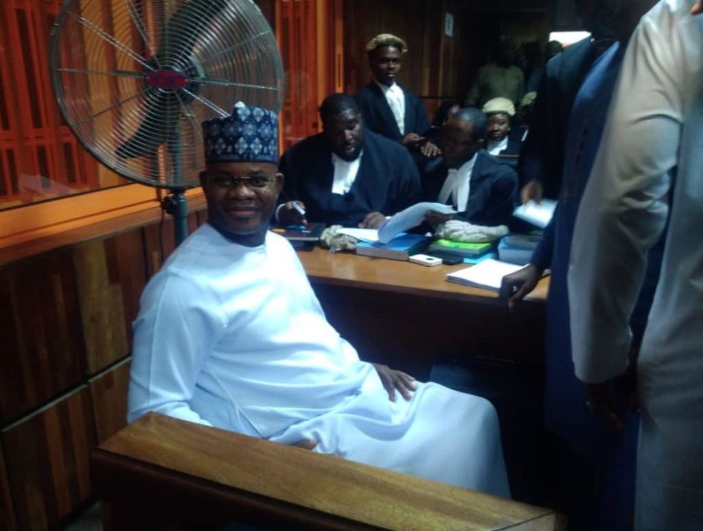 Yahaya Bello Pleads Not Guilty to 16-Count Charge