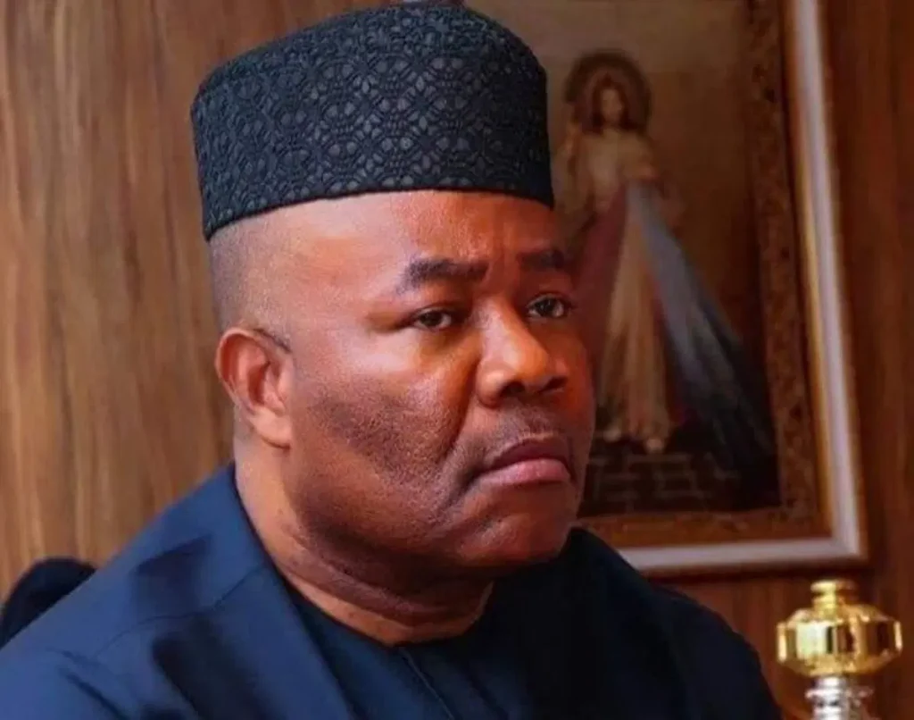  You Have no Right to Destabilise Nigeria – Akpabio to Protesters