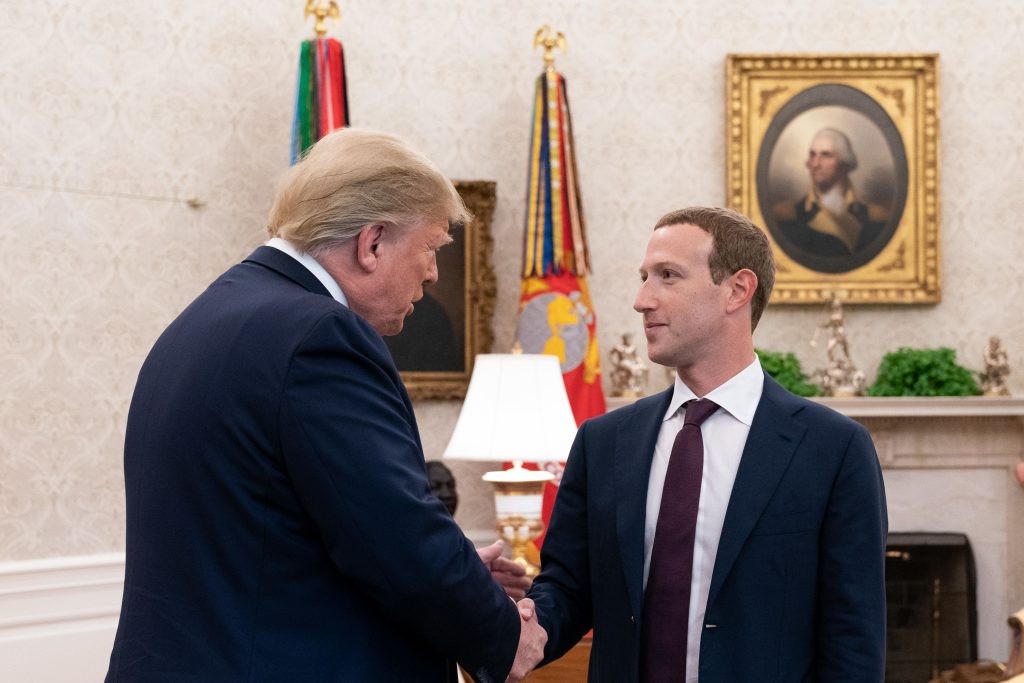 Zuckerberg, Trump Share Dinner as Tech Giant Signals Policy Shift