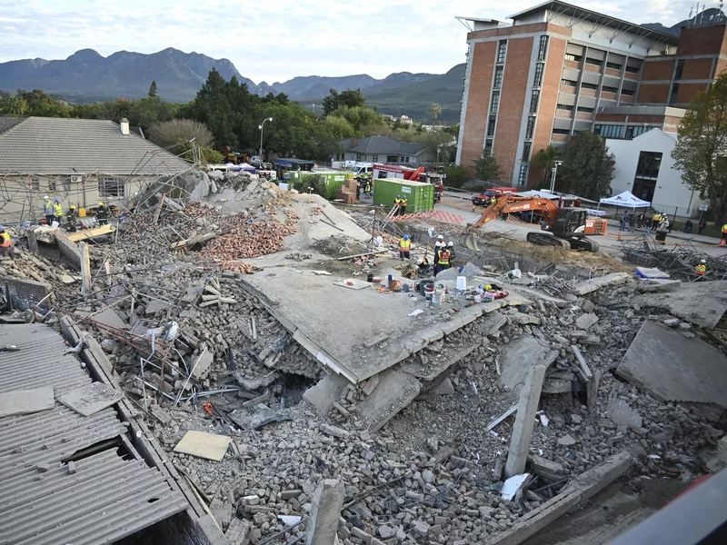South Africa: 5 Dead, 50 Trapped in Deadly Building Collapse