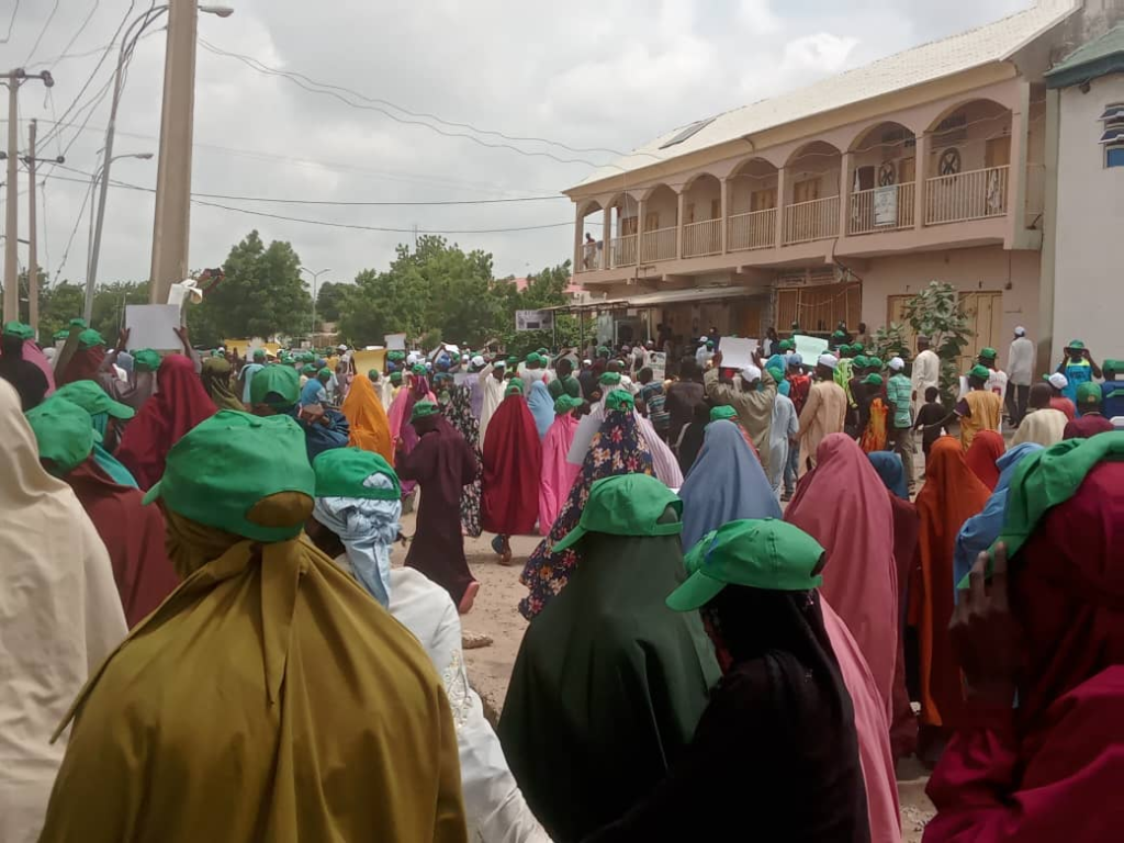 Police say 4 people were killed in Borno Protests