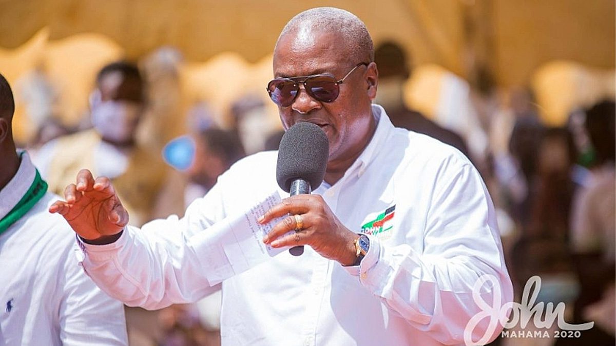 Election 2024:  We are winning one touch with huge margin at the polling station, we won't go to court - Mahama