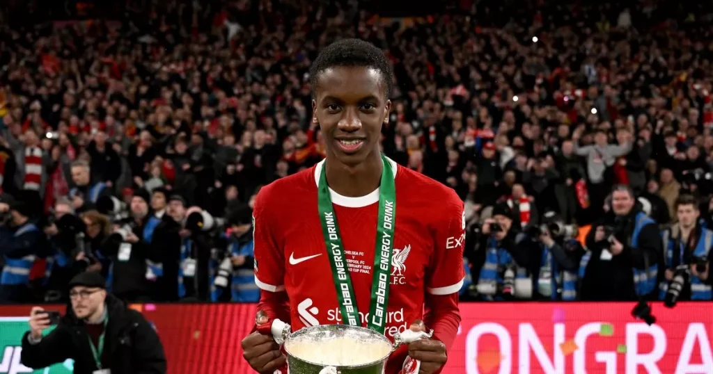 Nyoni became the youngest African to play in the FA Cup