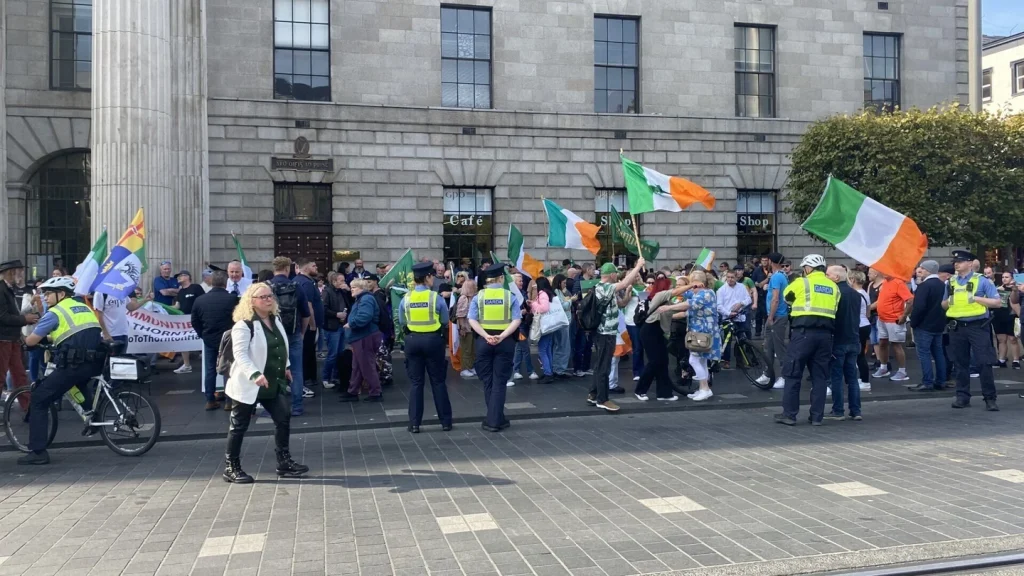 19 Arrested in Dublin Anti-Immigration Protest