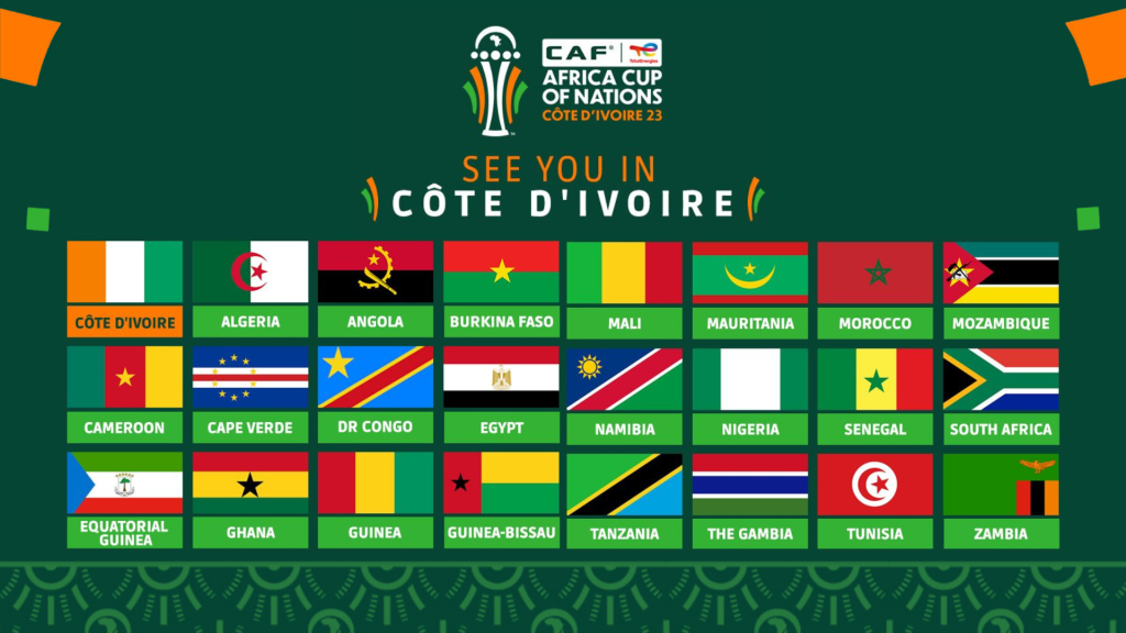 2023 AFCON Group Stage Match Schedule
