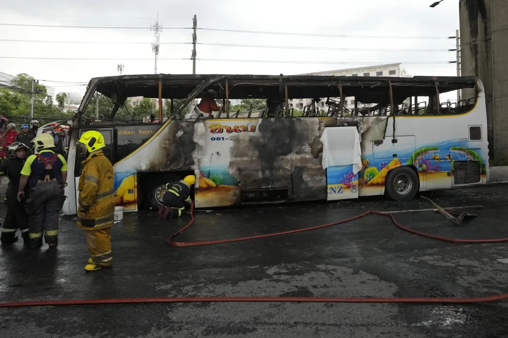 25 Feared Dead in Thailand School Bus Fire