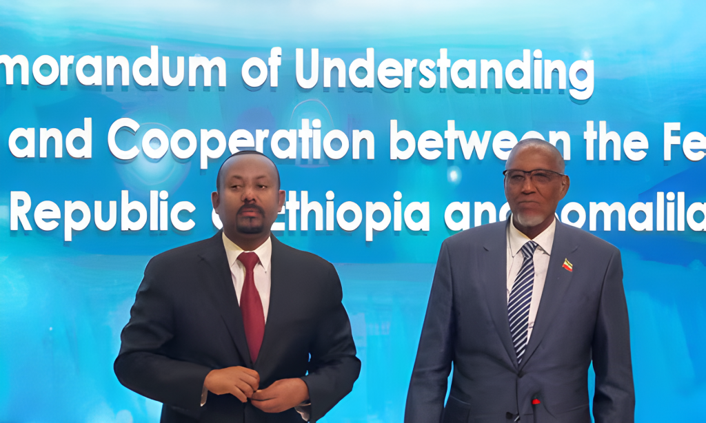 Ethiopia Gains Coastal Access, Signs Agreement with Somaliland