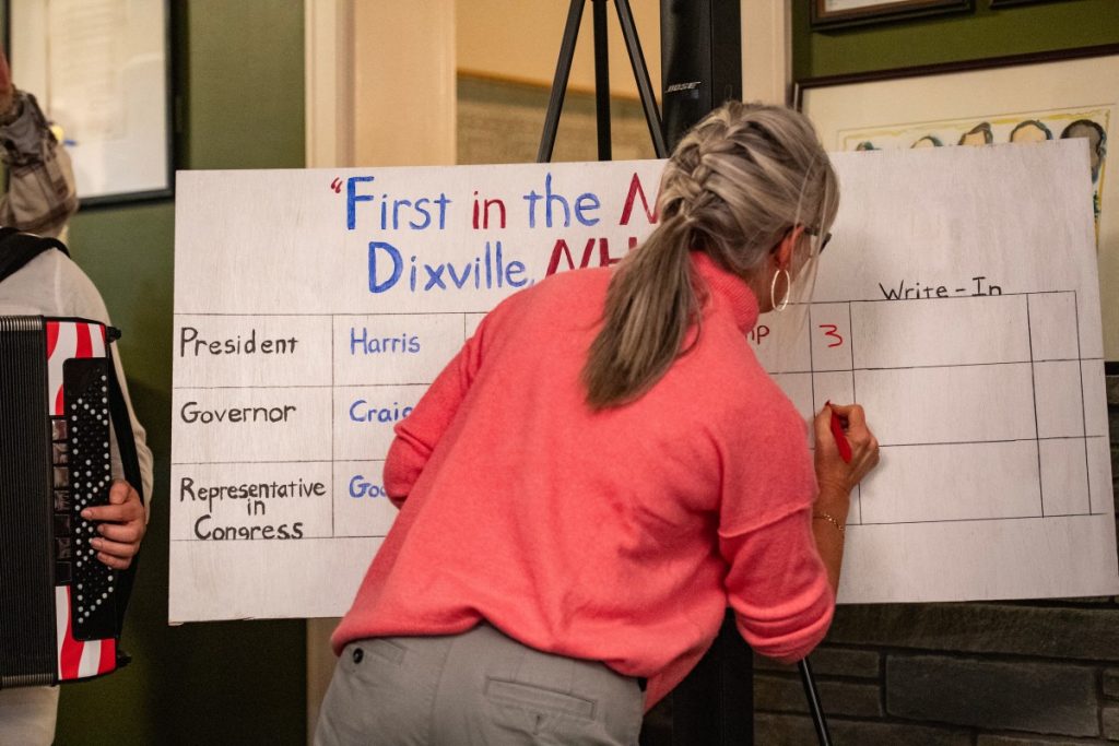 First US Election Votes Counted in New Hampshire Deadlocked