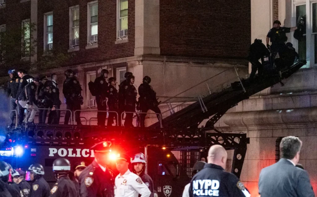 About 300 Arrested at Columbia University, City College Protests