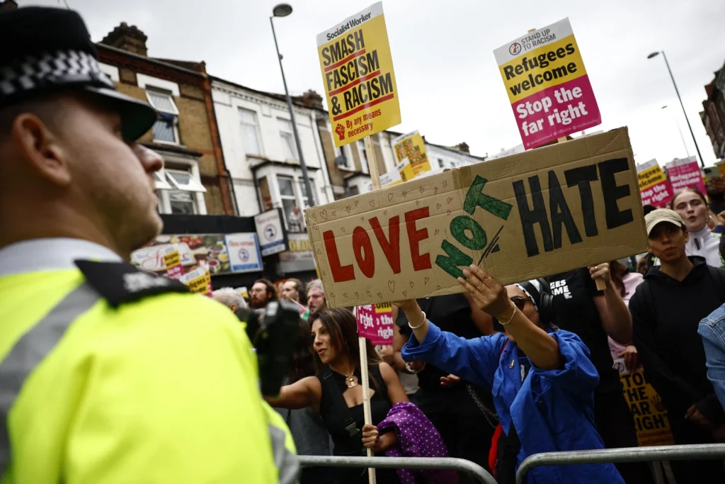 Thousands Rally Across UK in Anti-Racism Protests After Riots