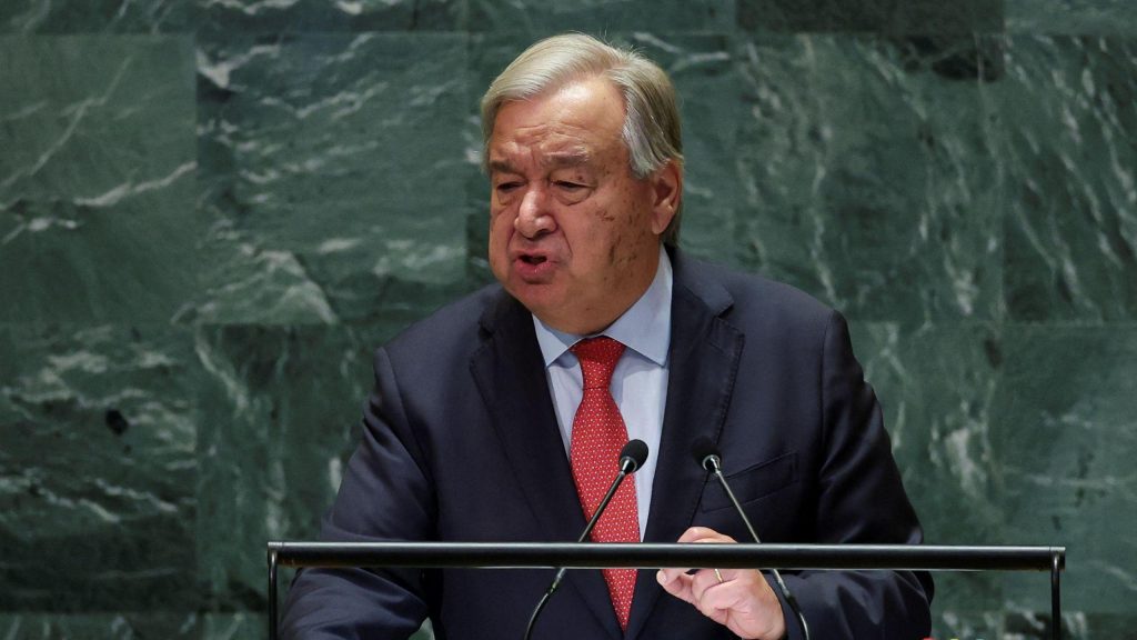 Antonio Guterres Calls Sudan Conflict a Nightmare of Suffering