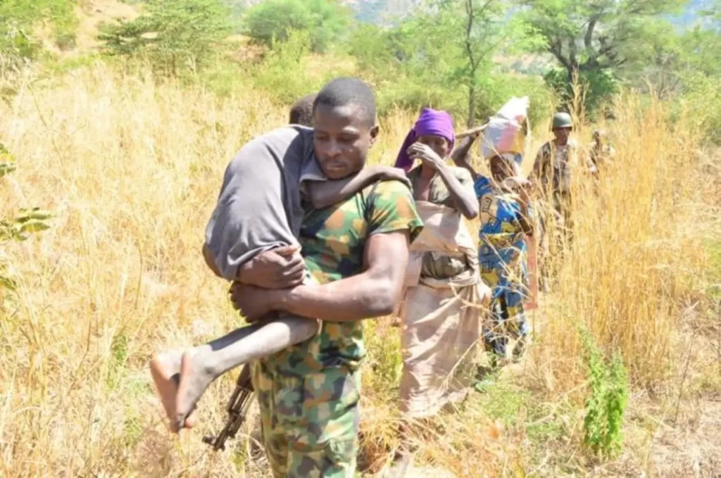 Nigerian Army Rescues 386 Abductees in Sambisa