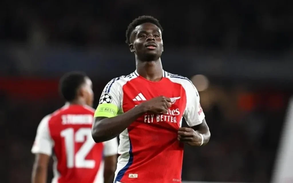 Arsenal Aiming to End 21-Year Premier League Title Drought, Says Saka