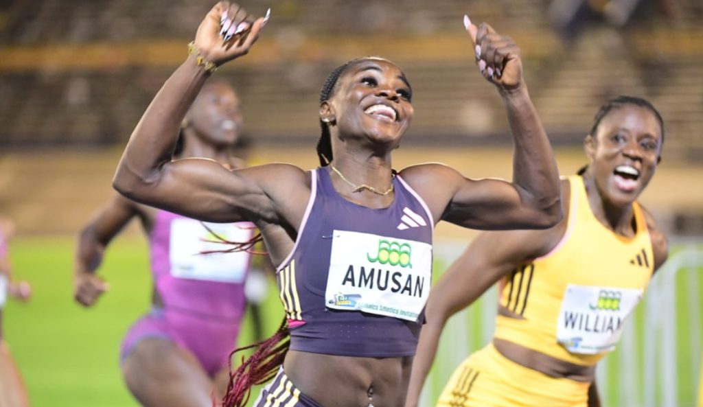 World record holder, Tobi Amusan wins Jamaica Athletics Invitational