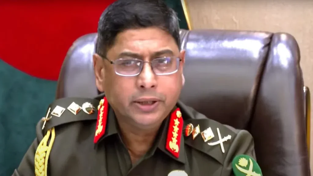 Bangladesh-Army-Chief Waker-Uz-Zaman