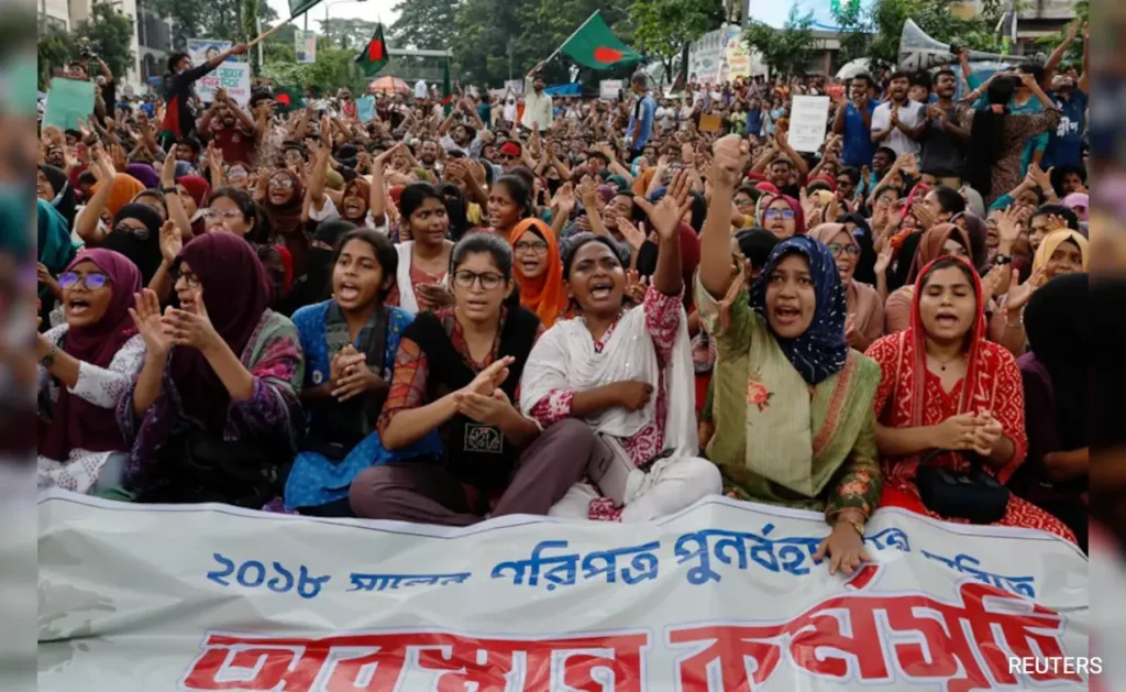 Over 100 Injured in Bangladesh Job Quota Student Protests