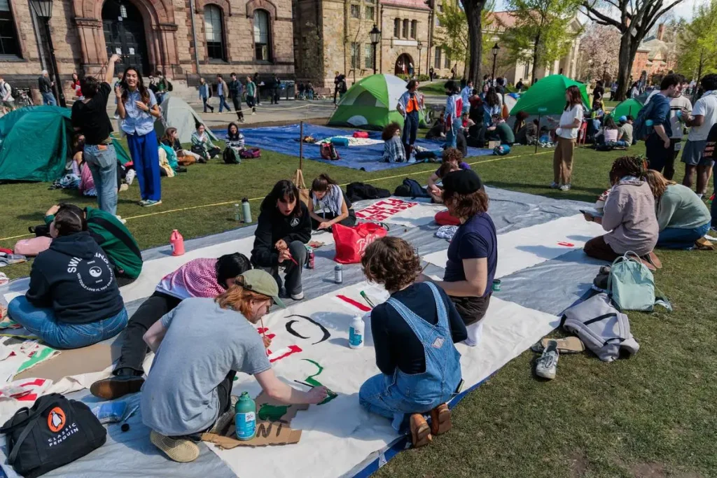 Brown University Agrees to Israel Divestment Vote, Ending Student Encampment Protests