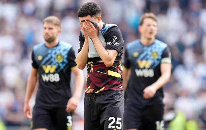 Burnley Relegated from Premier League