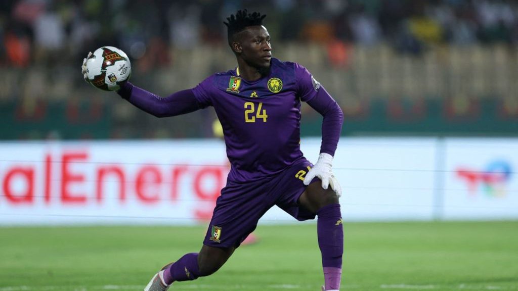 Cameroon Goalkeeper Onana Trains Ahead of Senegal Clash