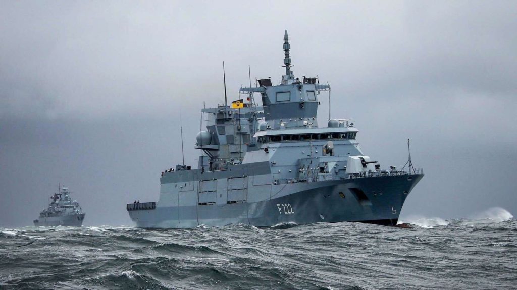 China Condemns German Military Ships’ Taiwan Strait Transit as Provocative