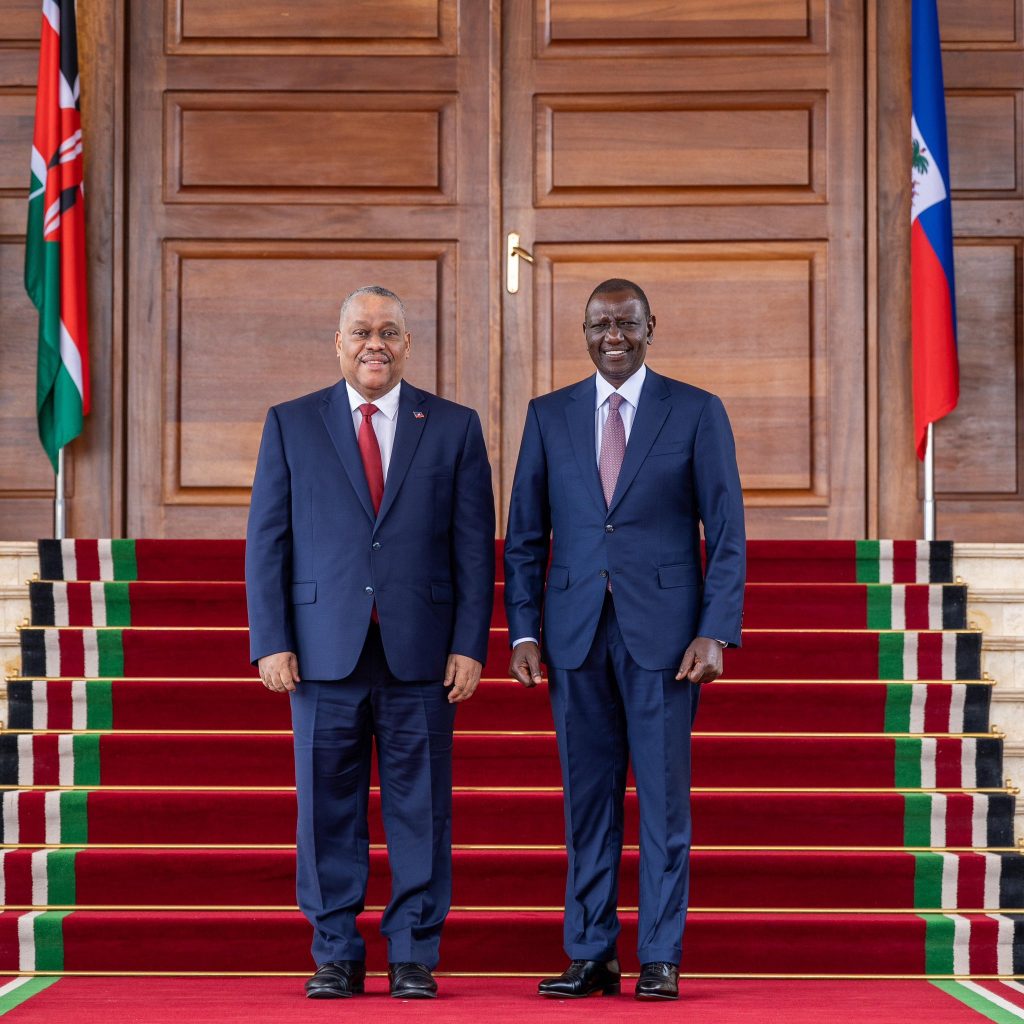 Haiti Prime Minister and Kenya's President Ruto