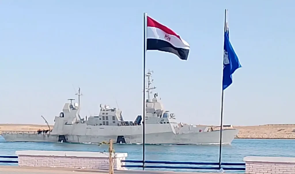 Controversy Erupts as Israeli Warship Passes Through Suez Canal