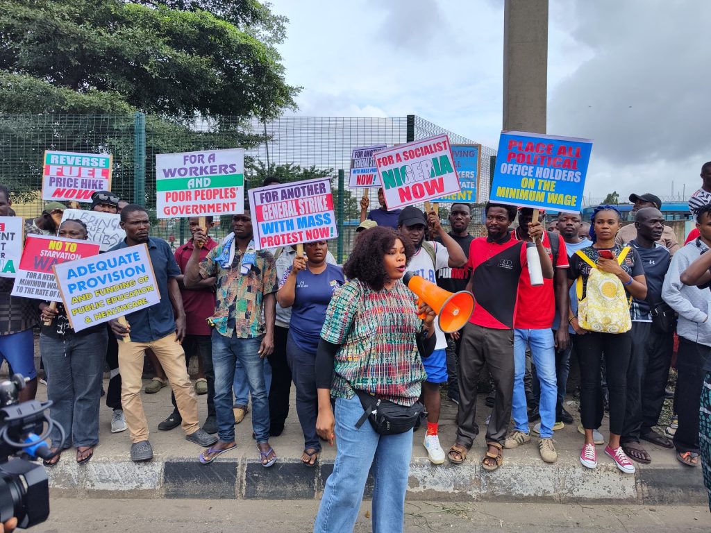 Day2 of #EndBadGovernance Protests in Nigeria (News Central TV)