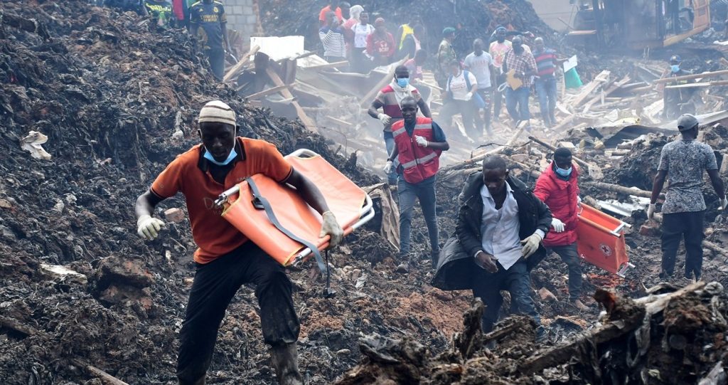 Death Toll Climbs to 13 in Uganda Landfill Landslide (News Central TV)