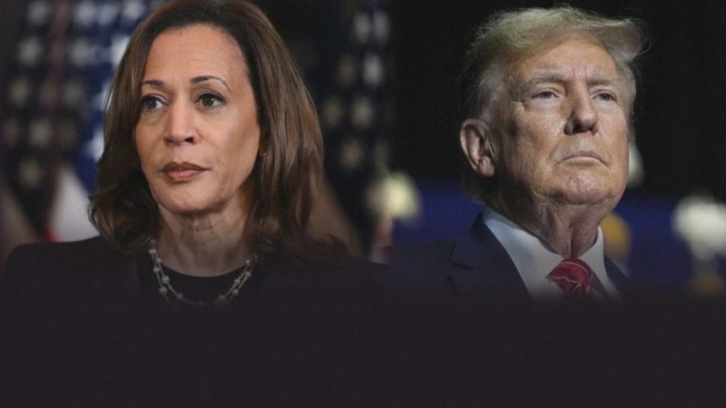 Donald Trump and Kamala Harris (News Central TV)