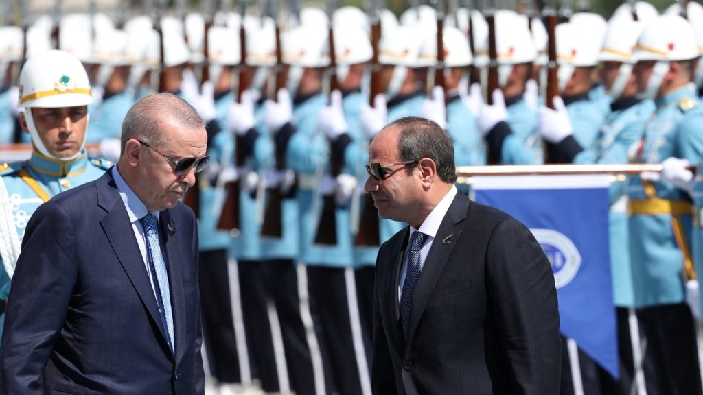 Egyptian President Visits Turkey for Talks with Erdogan