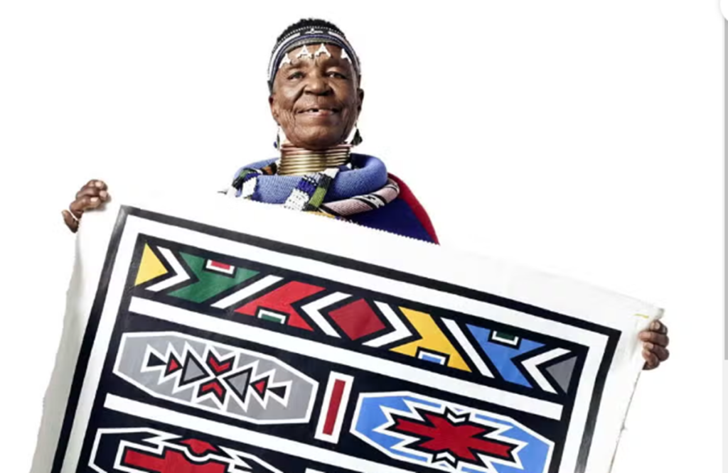 Esther Mahlangu, South African Art Icon, Turns 89