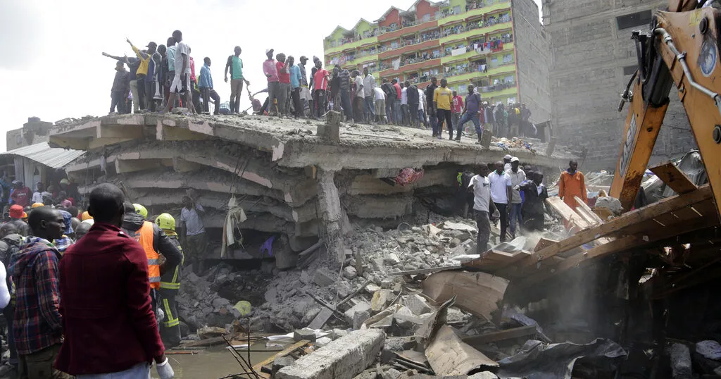 Fatal Building Collapse in Ethiopia (News Central TV)