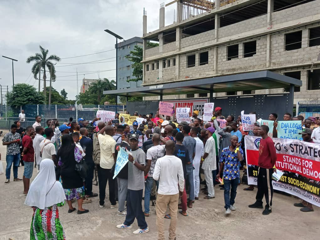 Pro-Government Protesters (News Central TV)