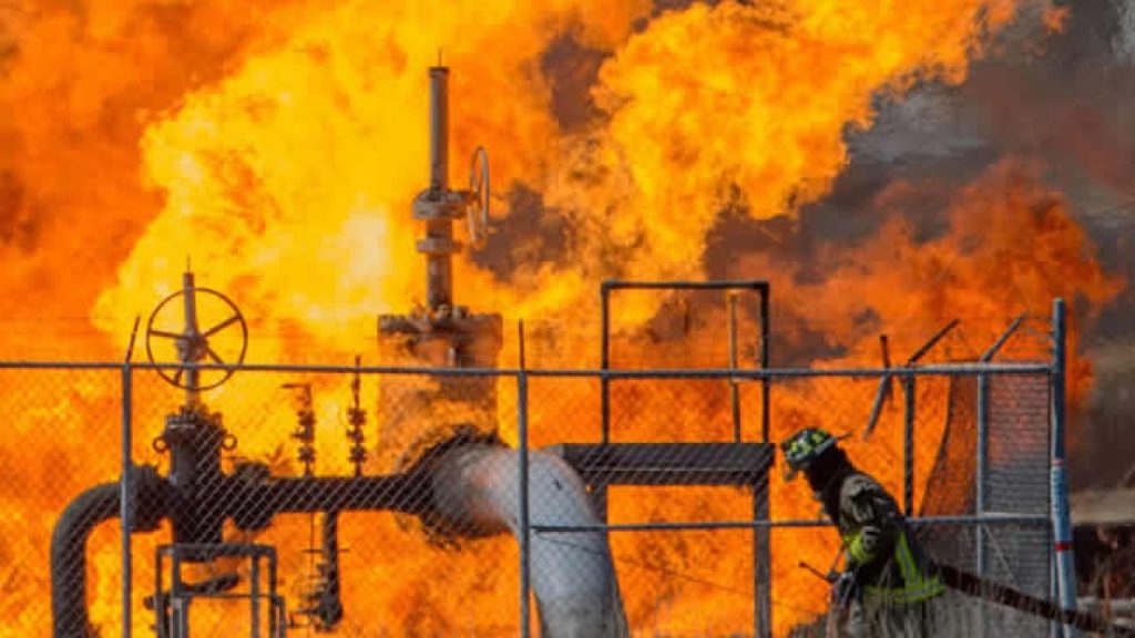Gas Pipeline Explosion in Bayelsa State
