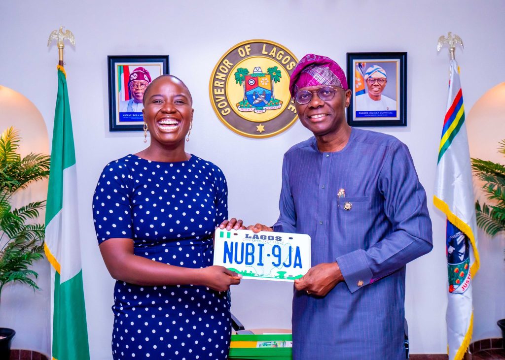 Governor Sanwo-Olu and London-Lagos Driver Pelumi Nubi