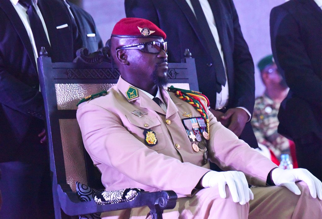 Guinea Junta Leader Mamadi Doumbouya Promotes Himself to Army General