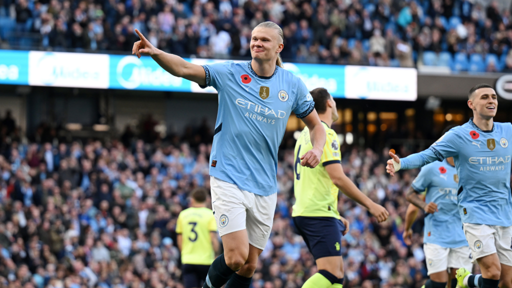 Haaland Guides Man City to Premier League Summit; Villa Held to Draw