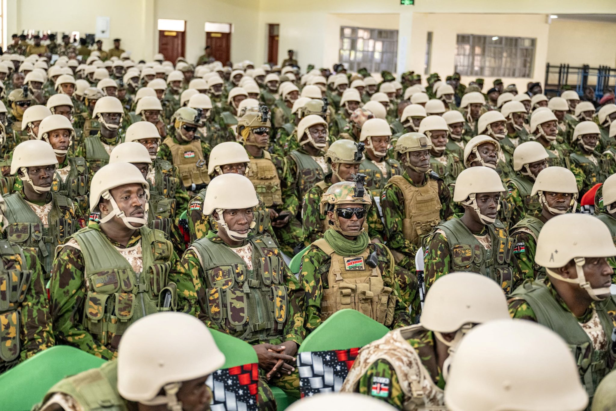 Kenyan Officers in Haiti Struggling with Logistics 