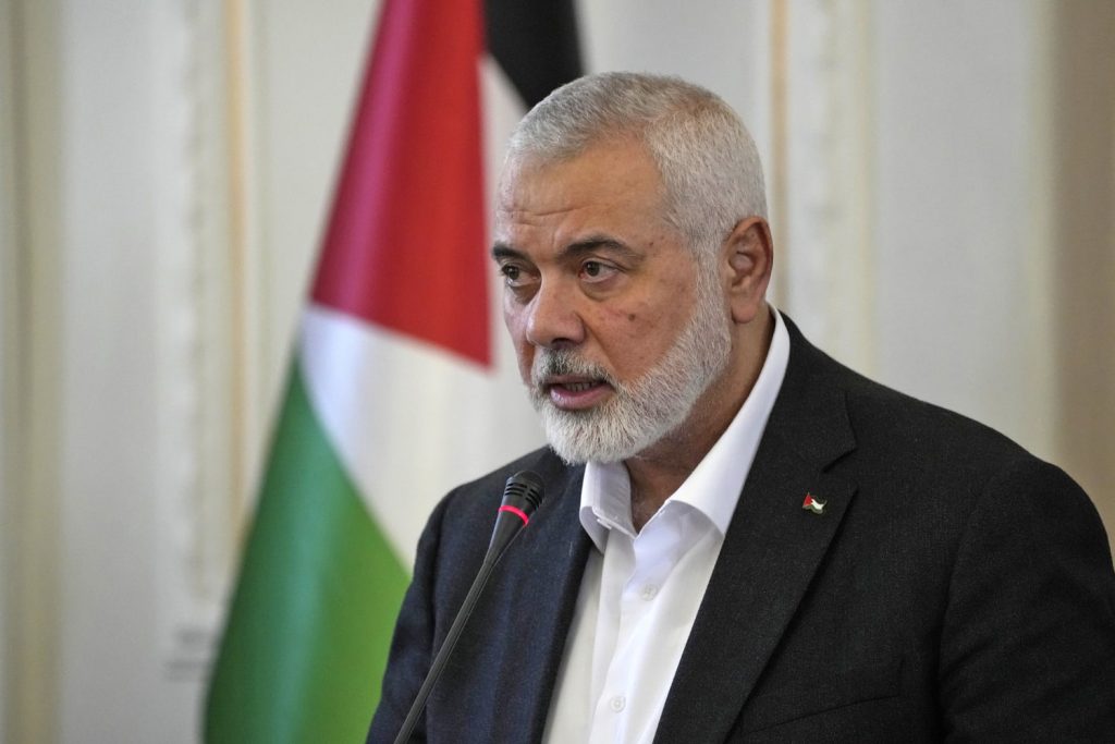 Hamas-Chief-Ismail-Haniyeh (News Central TV)