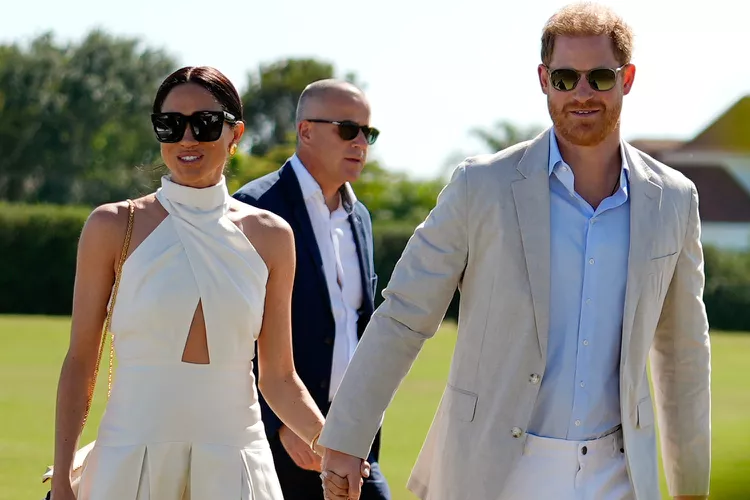Prince Harry and his wife Meghan (News Central TV)
