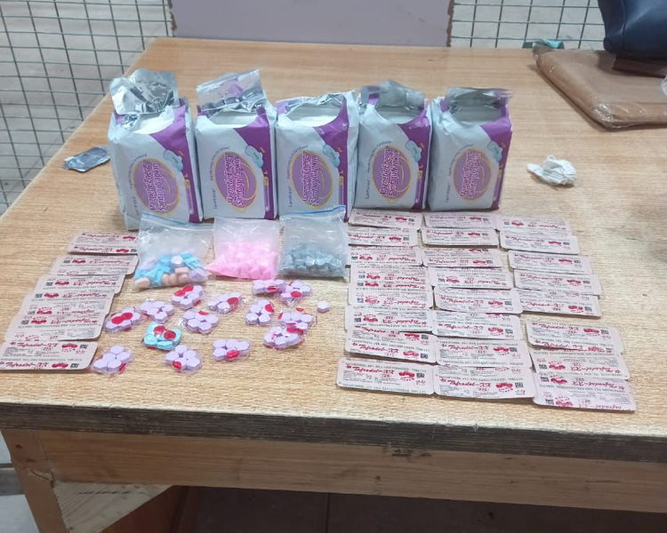 Cocaine Hidden in Sanitary Pads Seized by NDLEA