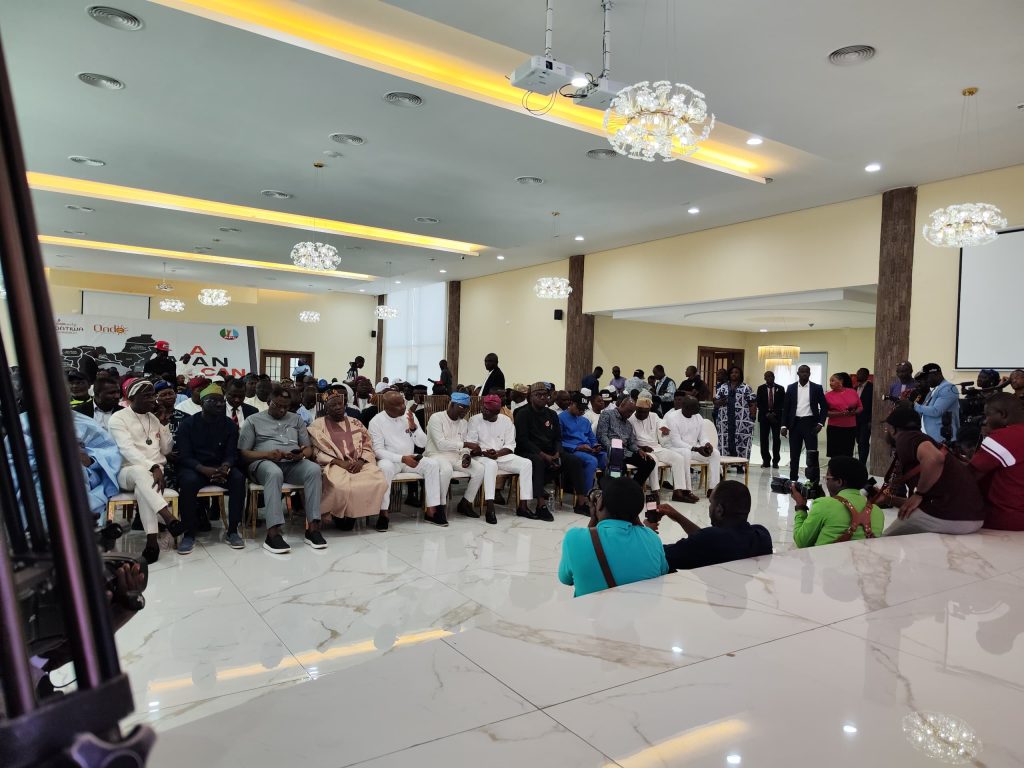 (IN PICTURES) Governors, Dignitaries Watch Live Collation of Election Results in Ondo