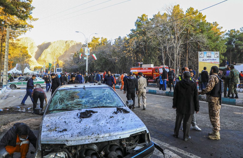 Iran Accuses Israel and US for Twin Blasts Near Soleimani's Grave