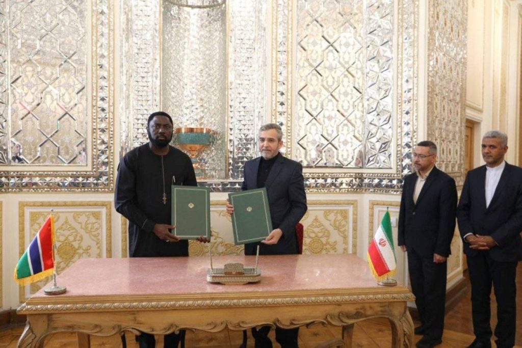 Iran and Gambia Renew Diplomatic Relations After Over a Decade