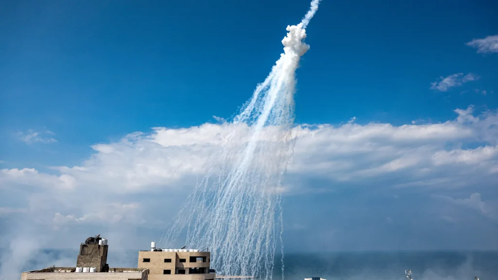 Israel Accused of Using Banned Phosphorus Munitions in Southern Lebanon