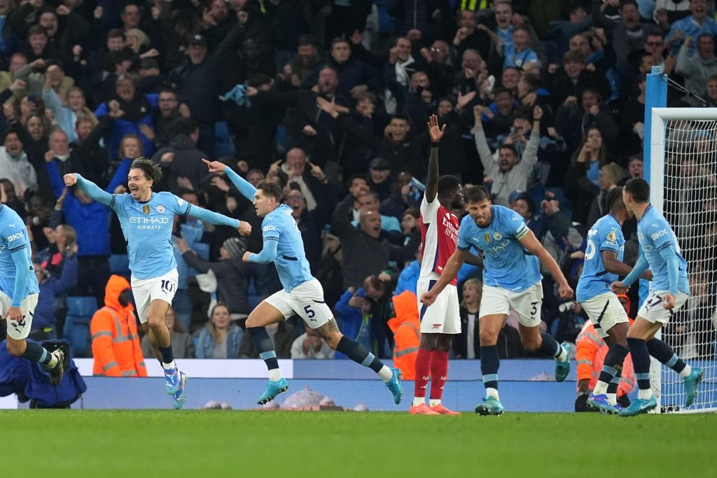 John Stones' Last-Minute Goal Rescues Manchester City in Tense 2-2 Arsenal Draw